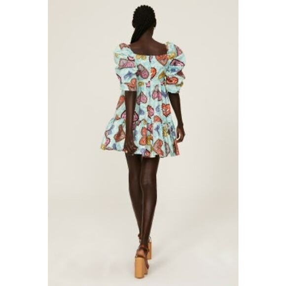 Autumn Adeigbo blue babydoll dress Sauda Dress size 2 / XS - Picture 2 of 15